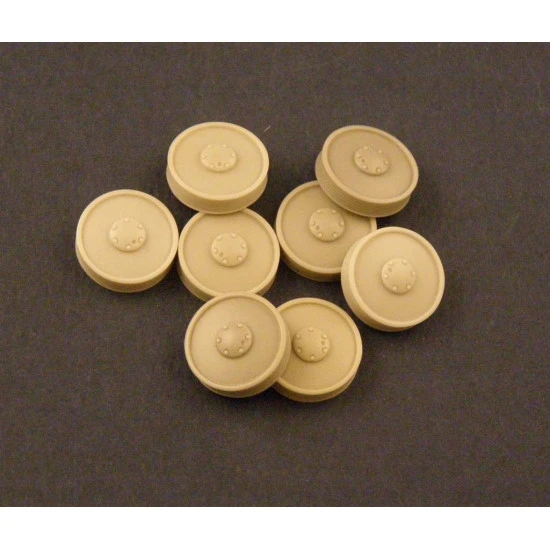 Panzer Art Re35-050 1/35 Burn Out Wheels For Pzii/Marder Ii Accessories Kit