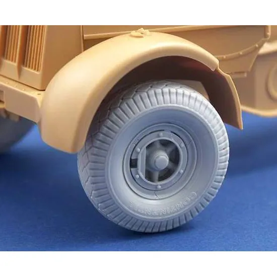 Panzer Art Re35-072 1/35 Road Wheels With Spare For Sd.kfz.9 Famo Accessories Kit