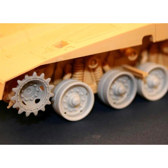 Panzer Art Re35-074 1/35 Road Wheels For Mbt Merkava Steel Pattern Accessories