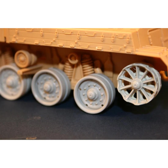 Panzer Art Re35-074 1/35 Road Wheels For Mbt Merkava Steel Pattern Accessories