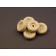 Panzer Art Re35-074 1/35 Road Wheels For Mbt Merkava Steel Pattern Accessories