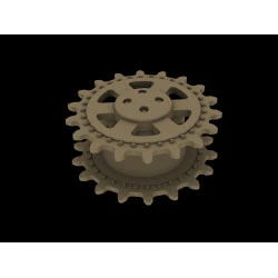 Panzer Art Re35-095 1/35 Drive Wheels For Panther Or Jagdpanther Final Model