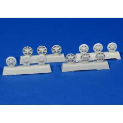 Panzer Art Re35-125 1/35 Steel Return Rollers For Stug Iii Pattern A Accessories