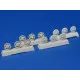 Panzer Art Re35-125 1/35 Steel Return Rollers For Stug Iii Pattern A Accessories