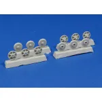 Panzer Art Re35-127 1/35 Steel Return Rollers For Stug Iii Pattern A Accessories