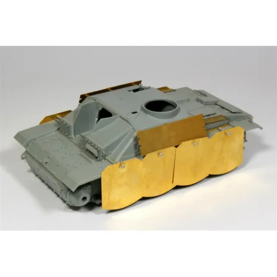 Panzer Art Re35-149 1/35 Late Schurzen For Stug Iii G Accessories Kit