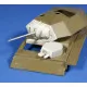 Panzer Art Re35-178 1/35 Mantlet And Mg Turret For Crusader I/Ii Tanks Accessories