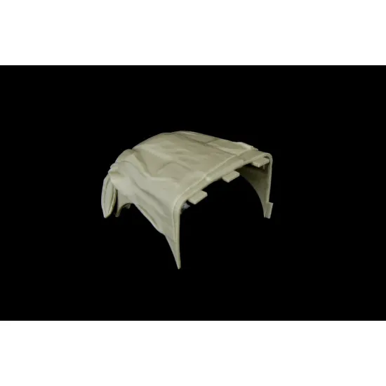 Panzer Art Re35-195 1/35 Steyr 1500 Engine Deck With Winter Canvas Accessories