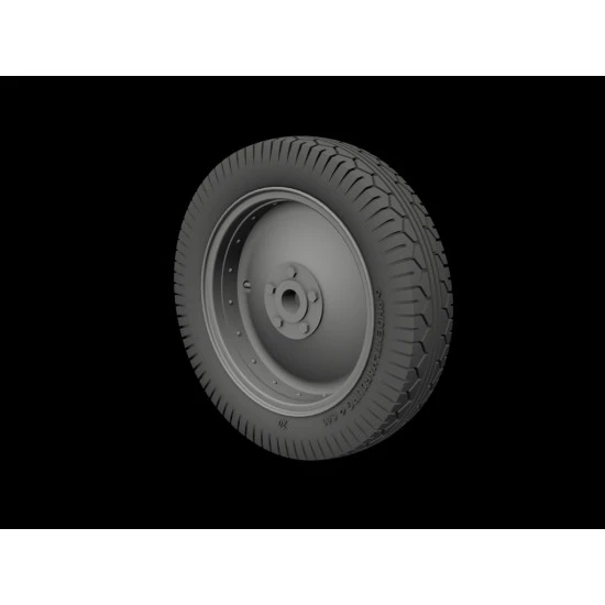 Panzer Art Re35-209 1/35 Road Wheels For Flak/Nebelwerfer Trailers Commercial Pattern B