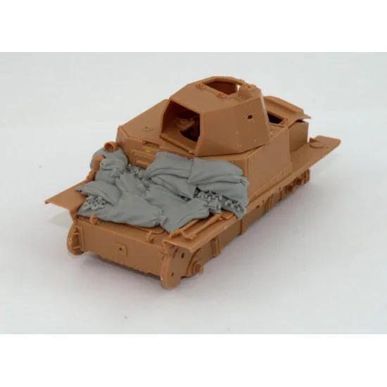 Panzer Art Re35-272 1/35 Sand Armor For Italian L6/40 Tank Accessories Kit