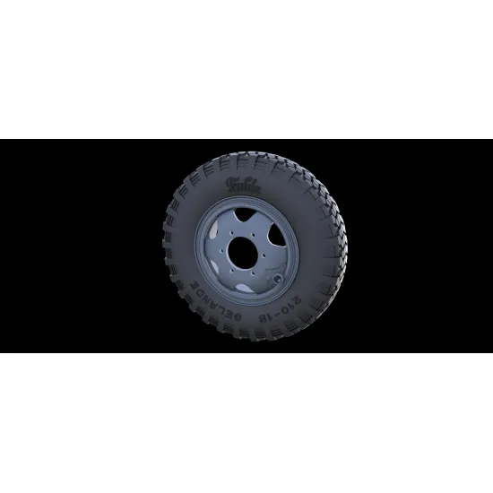 Panzer Art Re35-275 1/35 Sd.kfz 232 Road Wheels Early Pattern Accessories Kit Panzer Art Re35-275 1/35 Sd.kfz 232 Road Wheels Early Pattern Accessories Kit