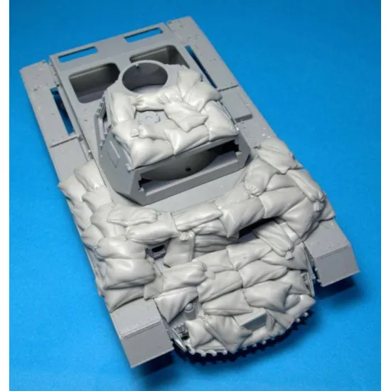 Panzer Art Re35-284 1/35 Heavy Sand Armor For Pziii North Africa Accessories Kit