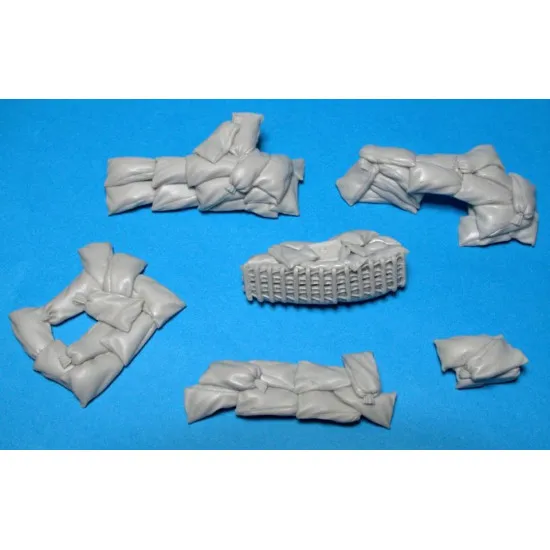 Panzer Art Re35-284 1/35 Heavy Sand Armor For Pziii North Africa Accessories Kit