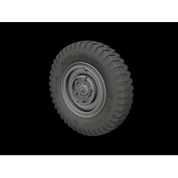 Panzer Art Re35-276 1/35 Sd.kfz 232 Road Wheels Late Pattern Accessories Kit