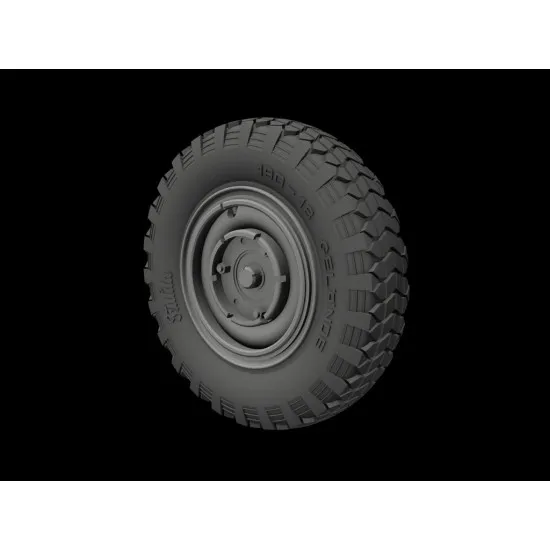 Panzer Art Re35-287 1/35 Road Wheels For Horch 1a Commercial Accessories Kit Panzer Art Re35-287 1/35 Road Wheels For Horch 1a Commercial Accessories Kit