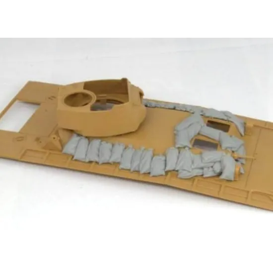 Panzer Art Re35-297 1/35 Sand Armor For Lvt Italeri Kit Accessories Kit