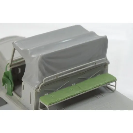 Panzer Art Re35-307 1/35 Sd.kfz 7 Cab Canvas Cover Trumpeter Kits