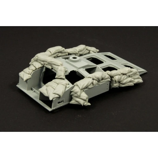 Panzer Art Re35-316 1/35 Sandbags Armor For Stug Iii F Heavy Set Accessories Kit