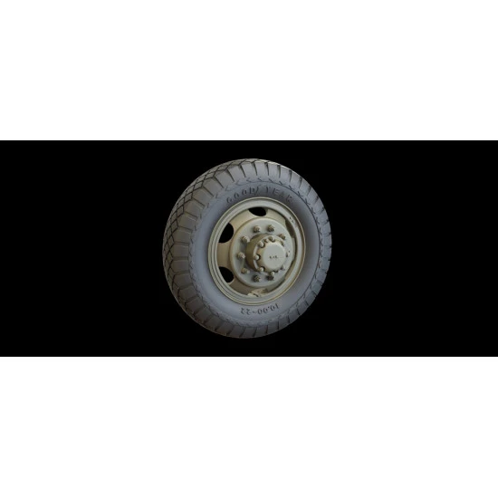 Panzer Art Re35-372 1/35 White 666 Road Wheels Goodyear Accessories Kit