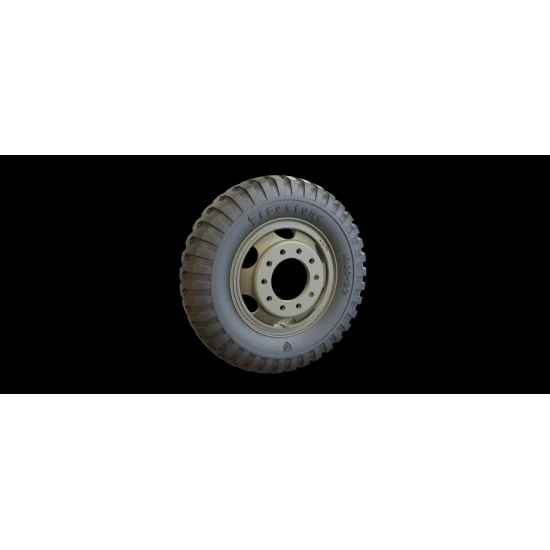 Panzer Art Re35-372 1/35 White 666 Road Wheels Goodyear Accessories Kit