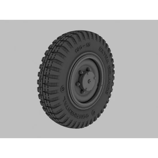 Panzer Art Re35-382 1/35 Sd.kfz 221/222 Road Wheels Late Pattern Accessories Kit