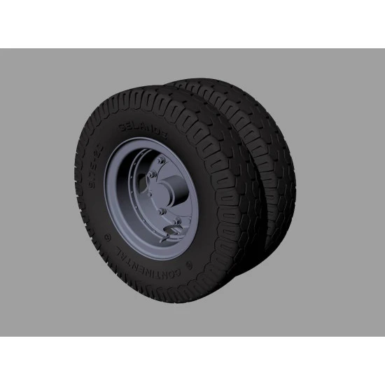 Panzer Art Re35-456 1/35 Hanomag Ss100 Road Wheels Continental Accessories Kit