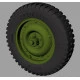 Panzer Art Re35-527 1/35 Willys Mb Jeep Road Wheels Goodyear Accessories Kit