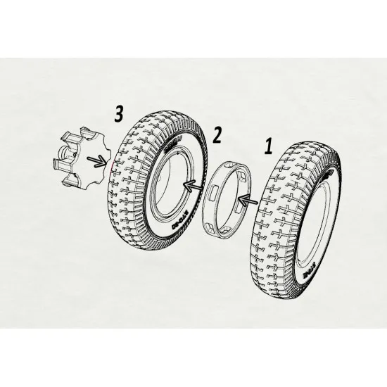 Panzer Art Re35-582 1/35 Lancia 3ro Road Wheels Civillian Pattern Accessories
