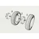 Panzer Art Re35-582 1/35 Lancia 3ro Road Wheels Civillian Pattern Accessories