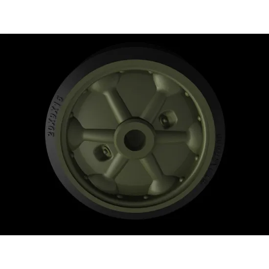 Panzer Art Re35-637 1/35 M4 Sherman Road Wheels Pattern No7 Accessories Kit