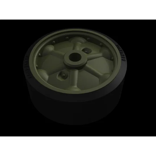 Panzer Art Re35-637 1/35 M4 Sherman Road Wheels Pattern No7 Accessories Kit