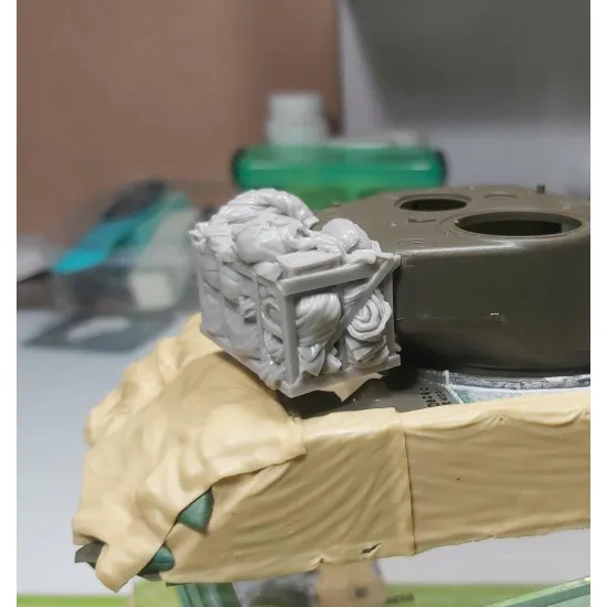 Panzer Art Re35-662 1/35 Turret Stowage Bin For M4 Sherman 75 Accessories Kit