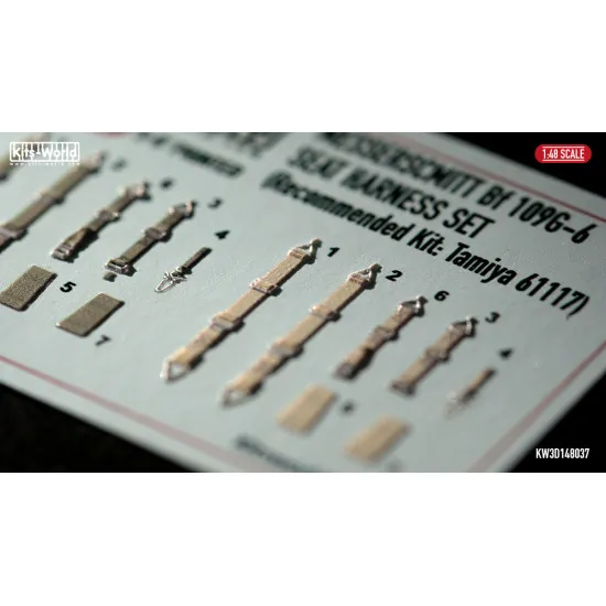 Kits World Kw3d148036 1/48 3d Decal Hawker Hunter Fga9, Fr10 And Ga11 Seat Belts