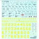 Foxbot 48-018 1/48 Douglas C47 Skytrain Dakota Pin Up Nose Art And Stencils Part 2