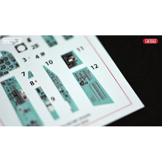 Kits World Kw3d1481087 1/48 3d Decal Mig 21 Eduard 8236 Accessories For Aircraft