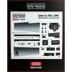 Kits World Kw3d1481088 1/48 3d Decal Su-7 Cockpit Oez Kopro Esci Eduard Revell