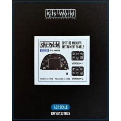Kits World KW3D1321003 1/32 3d Decal Instrument Panel For P-47d For Hasegawa