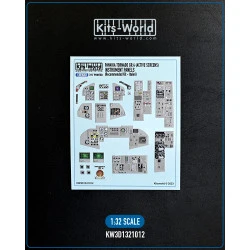 Kits World Kw3d1321012 1/32 3d Decal Instrument Panavia Tornado Gr.4