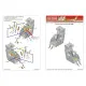 Kits World Kw3d148035 1/48 3d Decal Sukhoi Su-7bkl And Bmk Ejection Seat Belt Set
