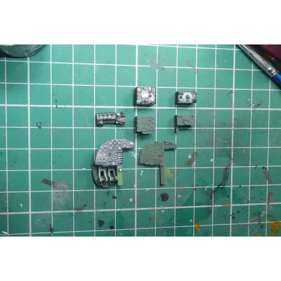 Kits World Kw3d1481025 1/48 3d Decal Instruments Panel De Havilland Mosquito B Mk.iv/Pr