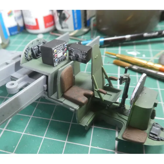 Kits World Kw3d1481025 1/48 3d Decal Instruments Panel De Havilland Mosquito B Mk.iv/Pr