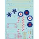 Kits World Kw132151 1/32 Decal For Blackburn Buccaneers Raf And Other Operators