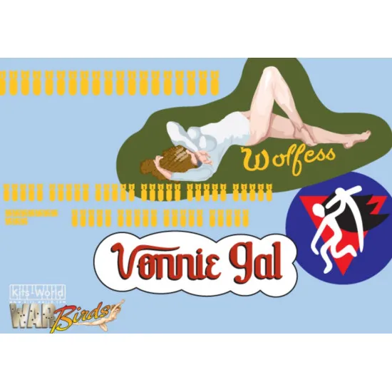 Kits World Kw148009 1/48 Decal For Boeing B-17f Flying Fortress