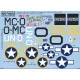 Kits World Kw148073 1/48 Decal For P-38 Lightning P-38j-15-lo 43-38431 Mc-o