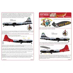 Kits World Kw148074 1/48 Decal For B-29 Super Fortress