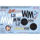 Kits World Kw148077 1/48 Decal For P-38j Lightnings Robin Olds P-38j-15-lo