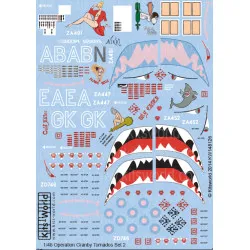 Kits World Kw148126 1/48 Decal For Desert Storm Tornado Gr4