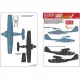 Kits World Kw148158 1/48 Decal For Pby-5a Catalina Black Cat Accessories Kit