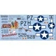 Kits World Kw148174 1/48 Decal For P-51d Mustang Diablo The Enchantress