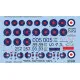 Kits World Kw148223 1/48 Decal For Bae Sea Harrier Falklands Campaign Sheet Two